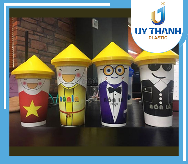 Ly trà sữa nón lá